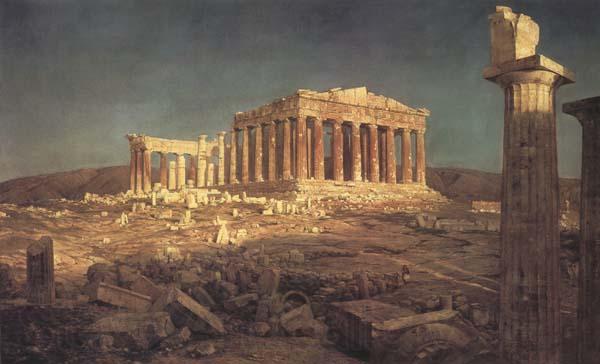 Frederic E.Church The Parthenon Spain oil painting art